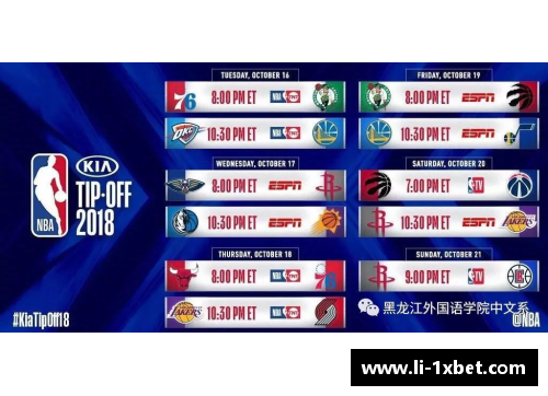 今日NBA比赛时间及对阵情况汇总 - 副本